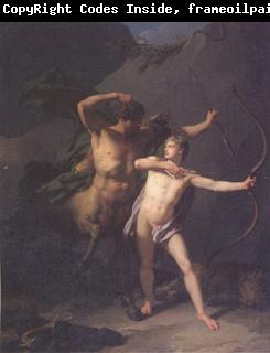 Baron Jean-Baptiste Regnault The Education of Achilles by the Centaur Chiron (mk05)